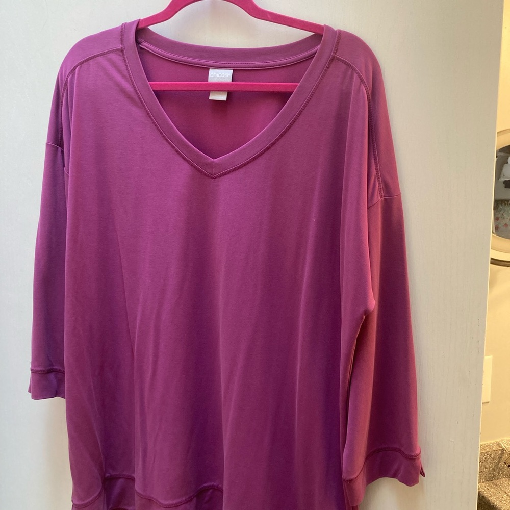 Chico’s Sand Washed Tunic